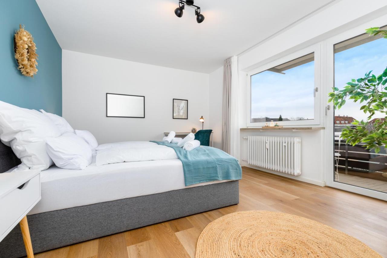 E&K Living - Design Apartment - 2 Bedrooms - Kitchen - Free Parking Аугсбург Экстерьер фото