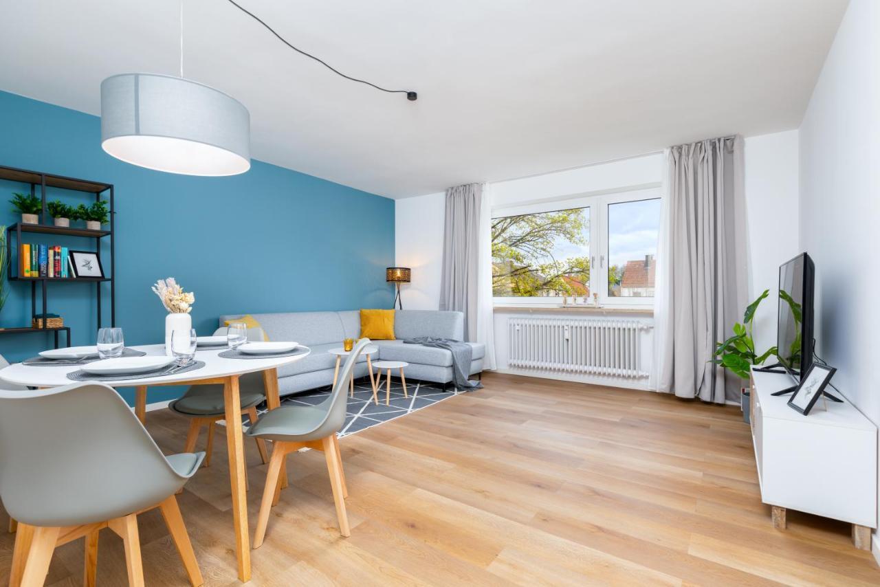 E&K Living - Design Apartment - 2 Bedrooms - Kitchen - Free Parking Аугсбург Экстерьер фото