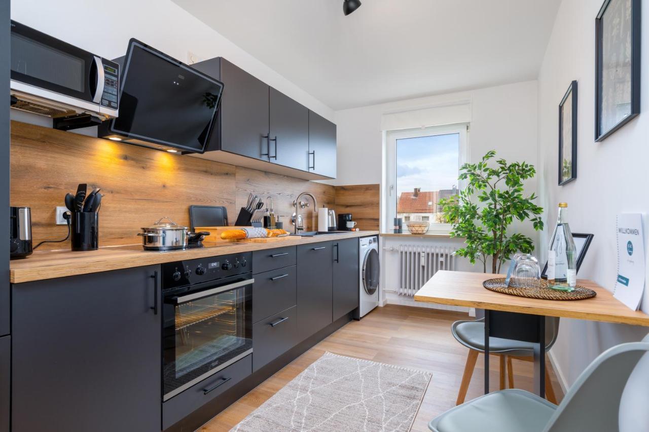 E&K Living - Design Apartment - 2 Bedrooms - Kitchen - Free Parking Аугсбург Экстерьер фото
